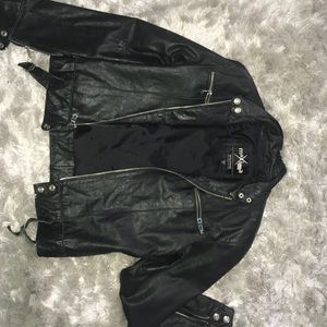 Leather jacket